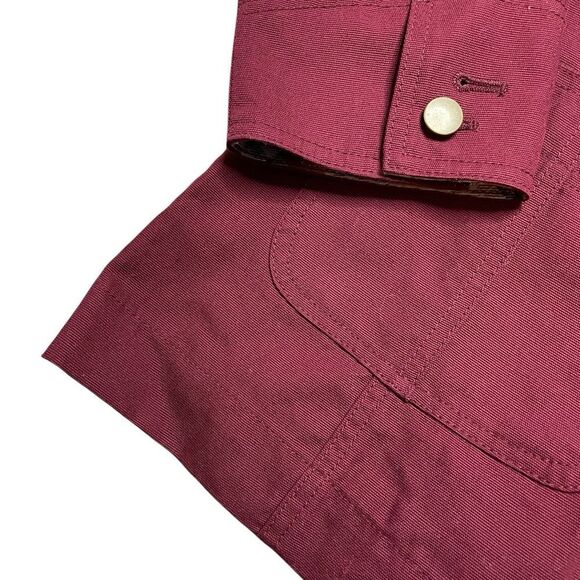 Pendleton Red Utility Jacket Structured Tailored Design - Picture 5 of 7